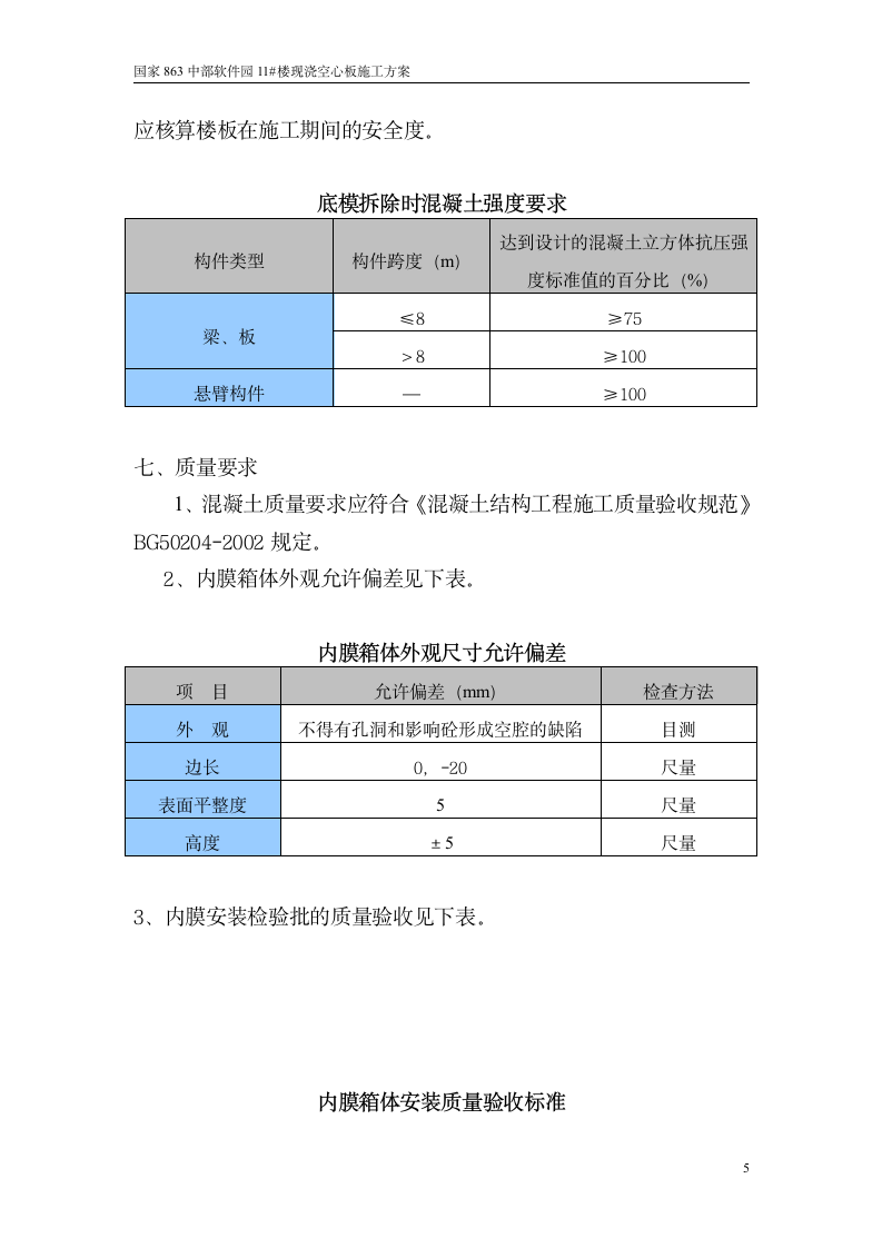 现浇混凝土空心楼板施工方案.doc第5页