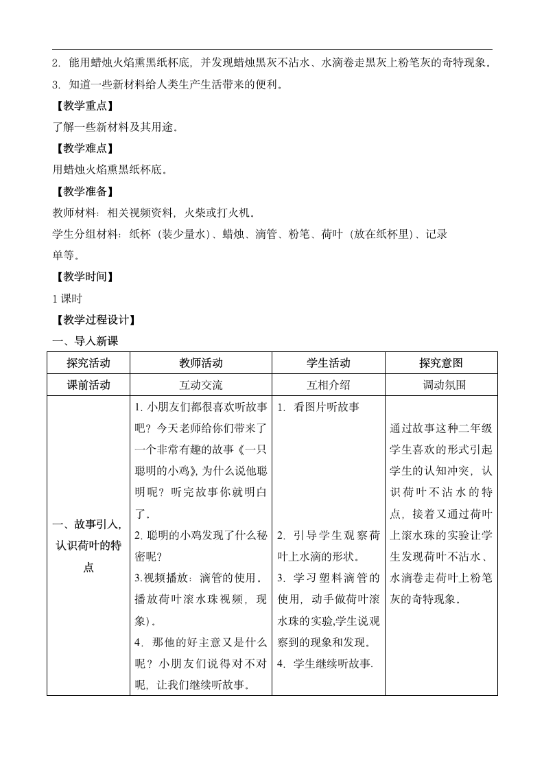 小学科学苏教版二年级下册《3 神奇的新材料 网格式》教案.docx第2页