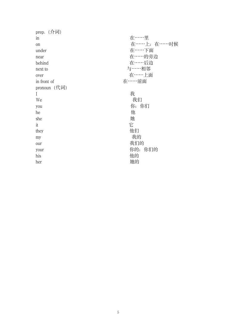 六年级英语第二学期单词表.doc第5页