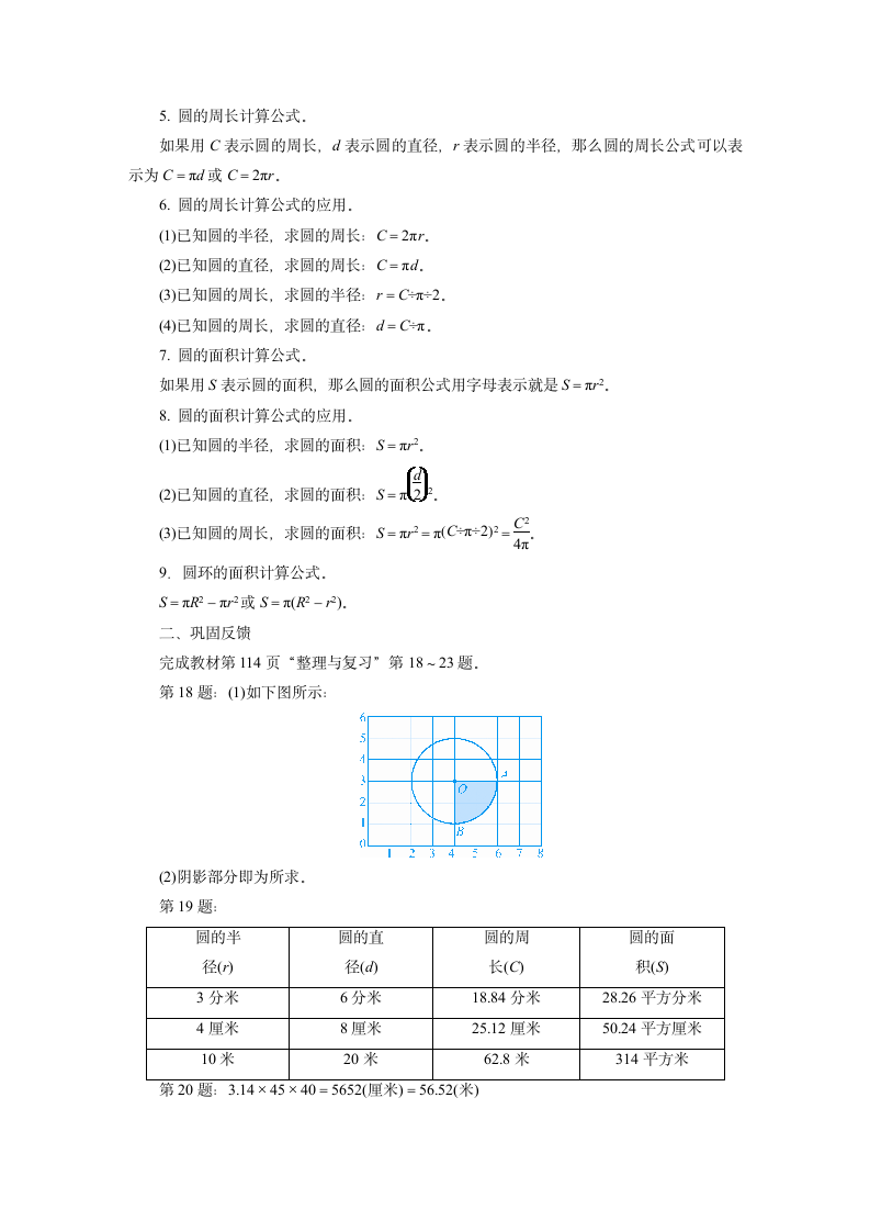 五年级数学下册教案六、圆 苏教版.doc第2页