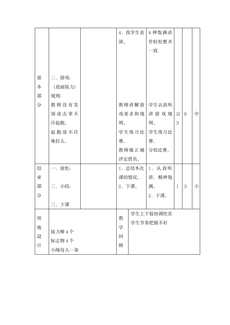 二年级体育教案-跳绳活动  全国通用.doc第3页