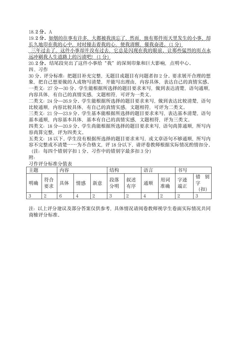 广东广州市市黄埔区六年级下册第三、四单元检测（含答案）.doc第7页