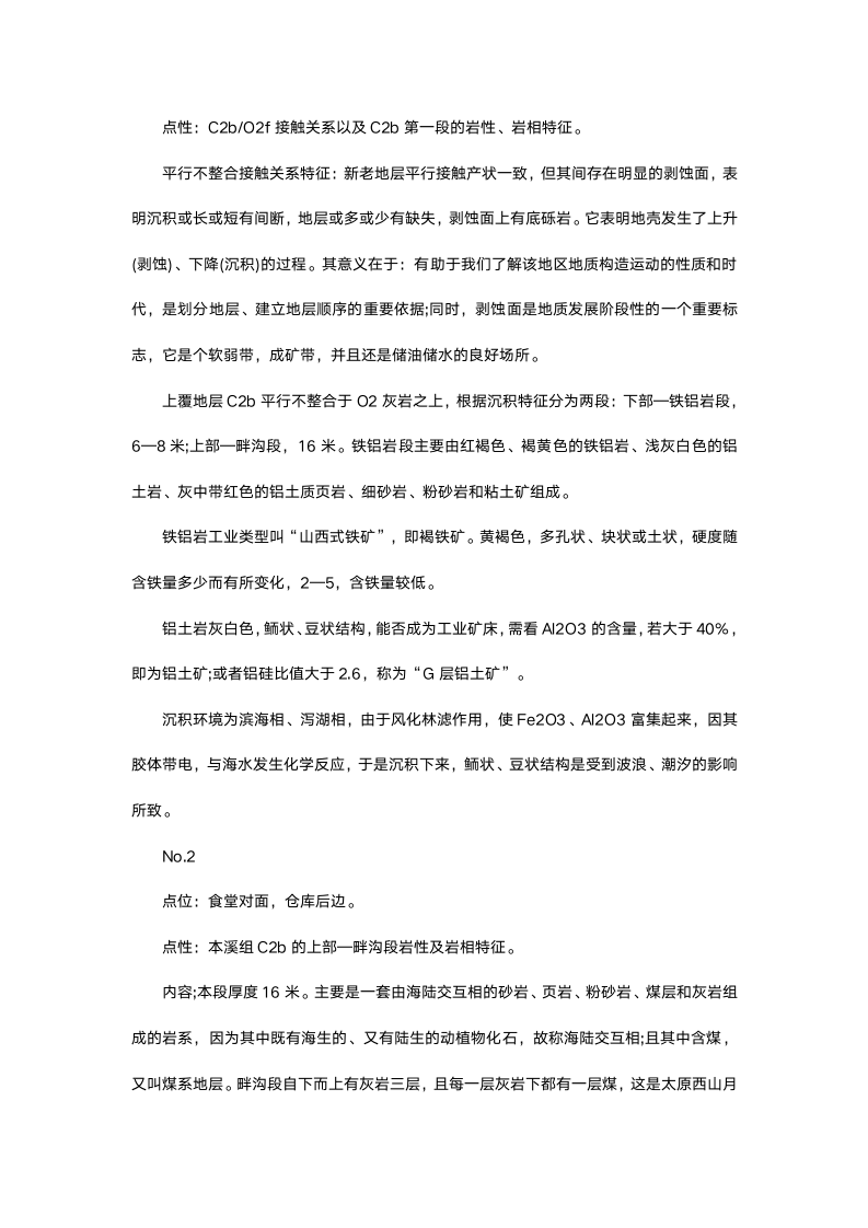 矿山地质专业毕业实习报告.docx第4页