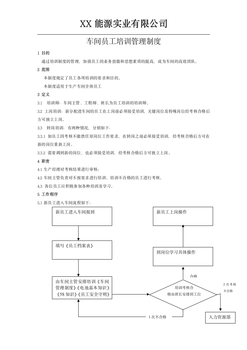 车间员工培训管理制度.docx第1页