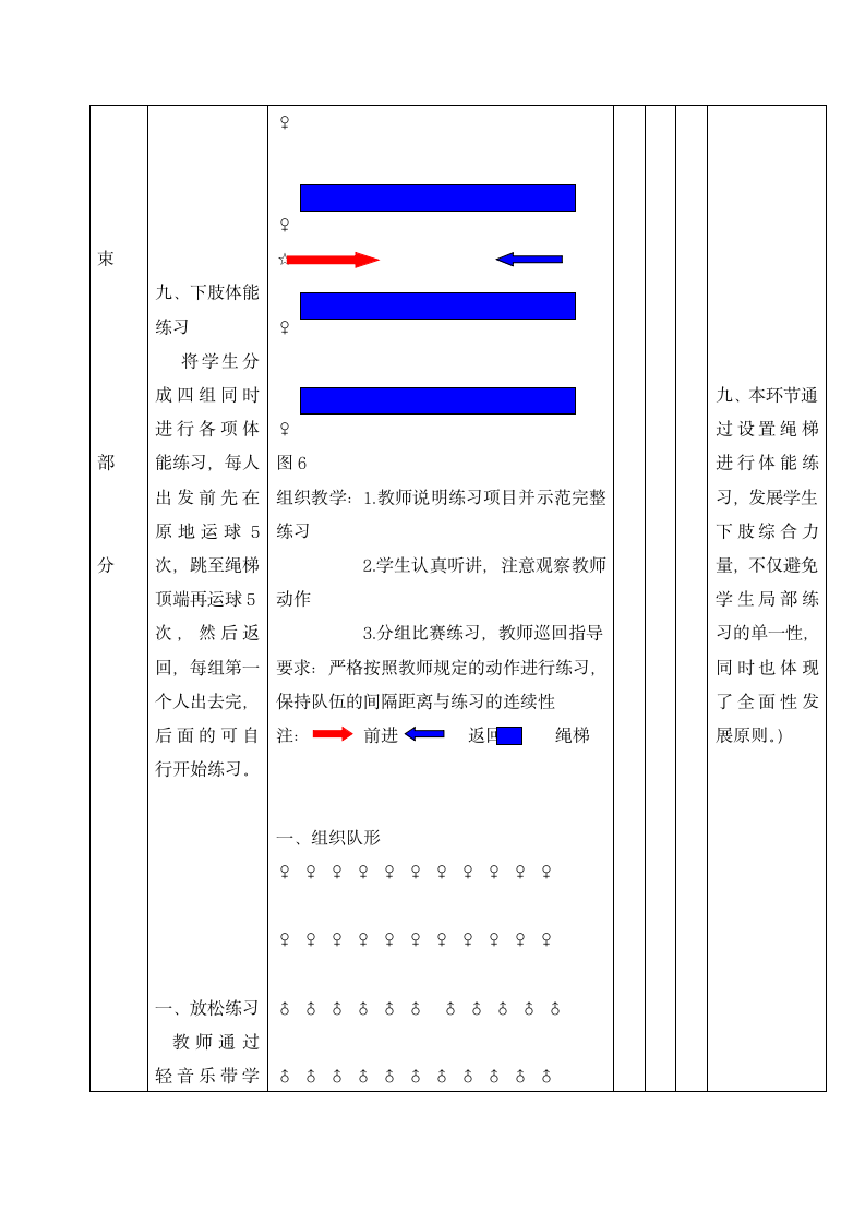 四年级体育 原地运球   教案  全国通用.doc第8页