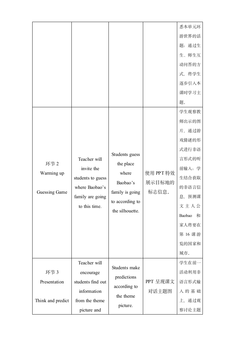 北京版五年级上册英语教案-Unit5 Where are you from Lesson16 London.doc第3页