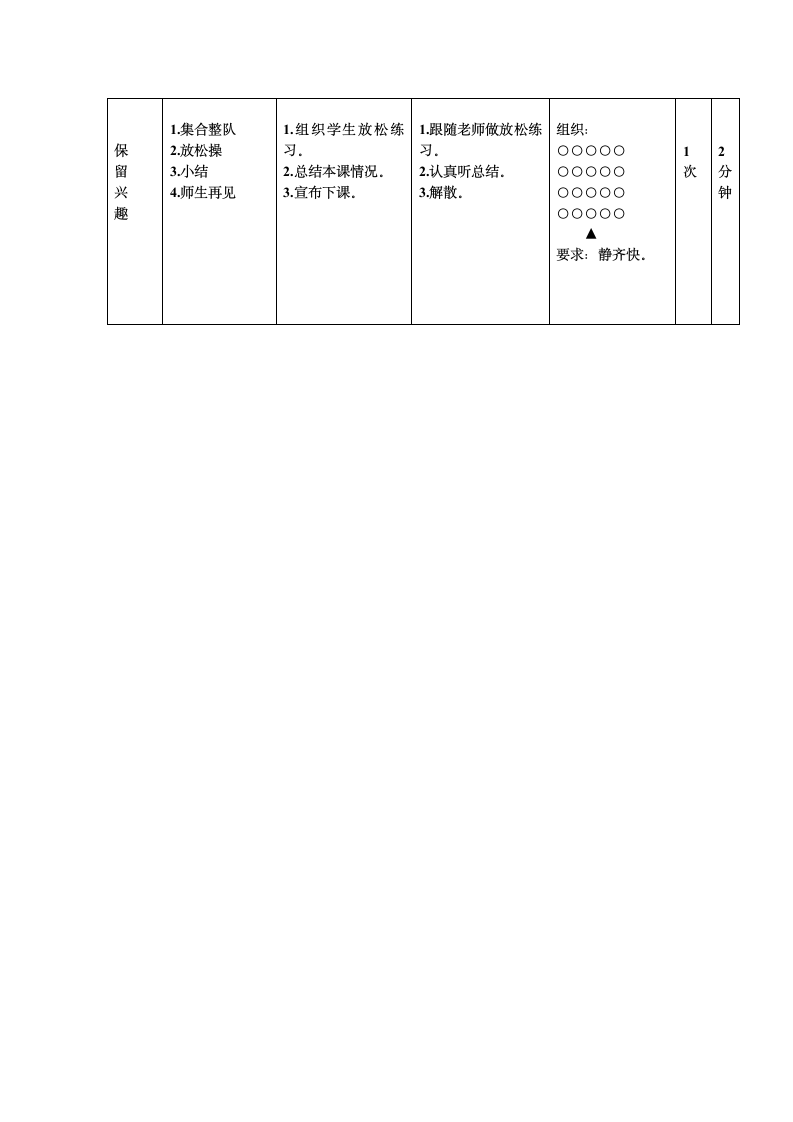 六年级体育 跨越式跳高   教案 全国通用.doc第4页