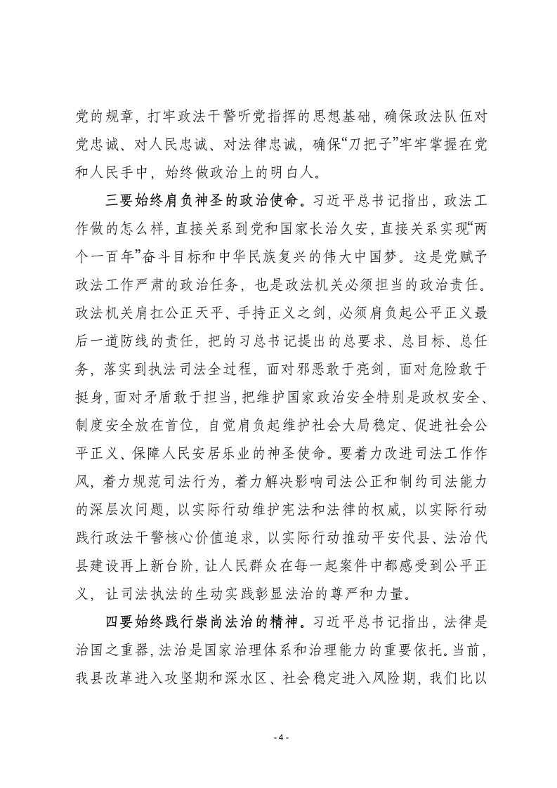 在全县政法综治工作会议上的讲话.docx第4页