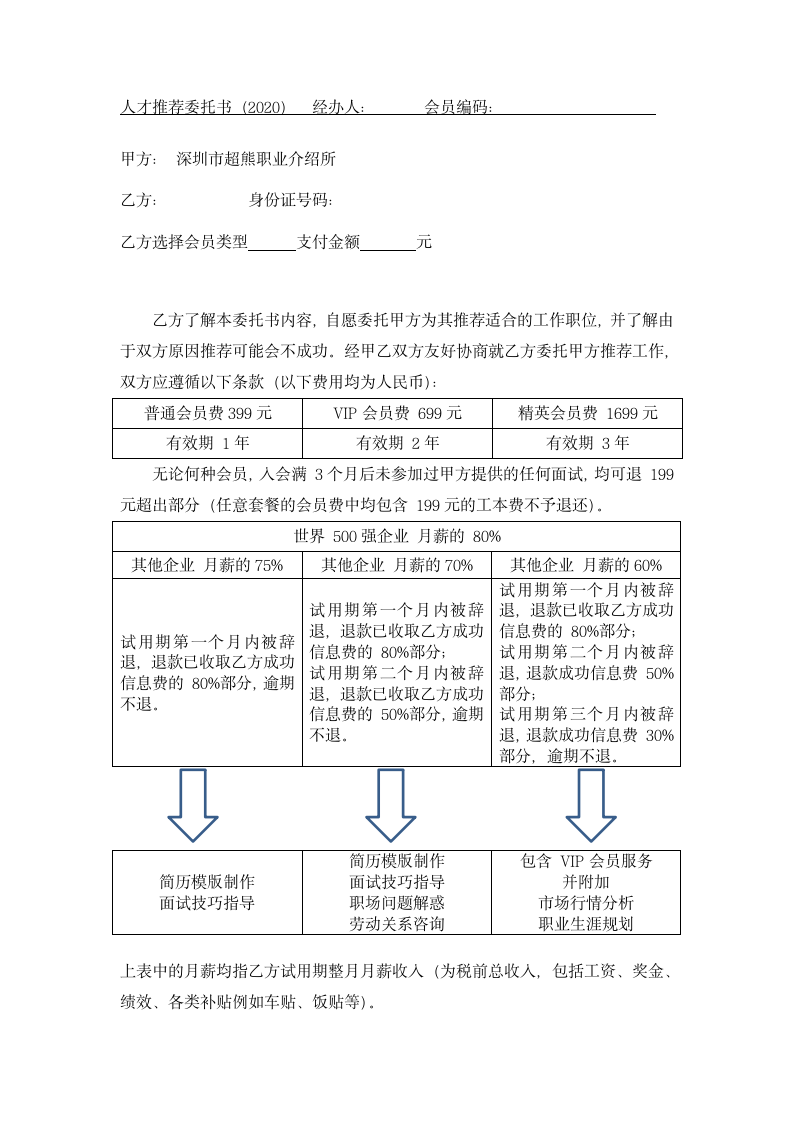 人才推荐委托书.docx