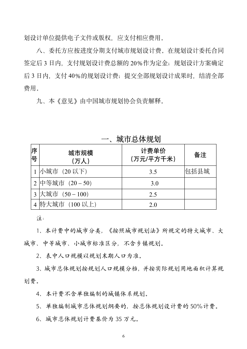 城市规划设计计费指导意见2004版.doc第6页