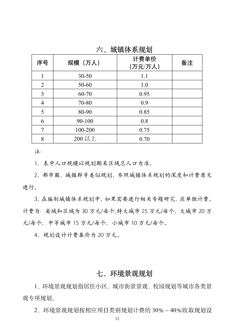 城市规划设计计费指导意见2004版.doc第13页