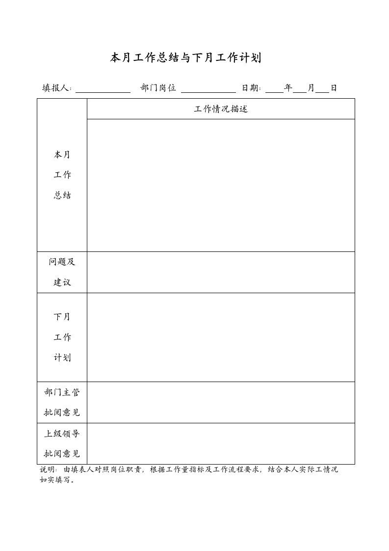 员工试用期月度工作总结及计划.doc第1页