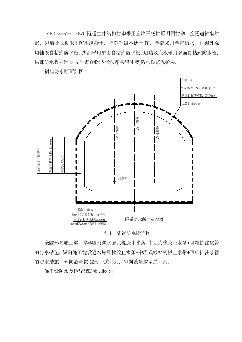 [成都]明挖机场隧道防水施工方案.doc第2页