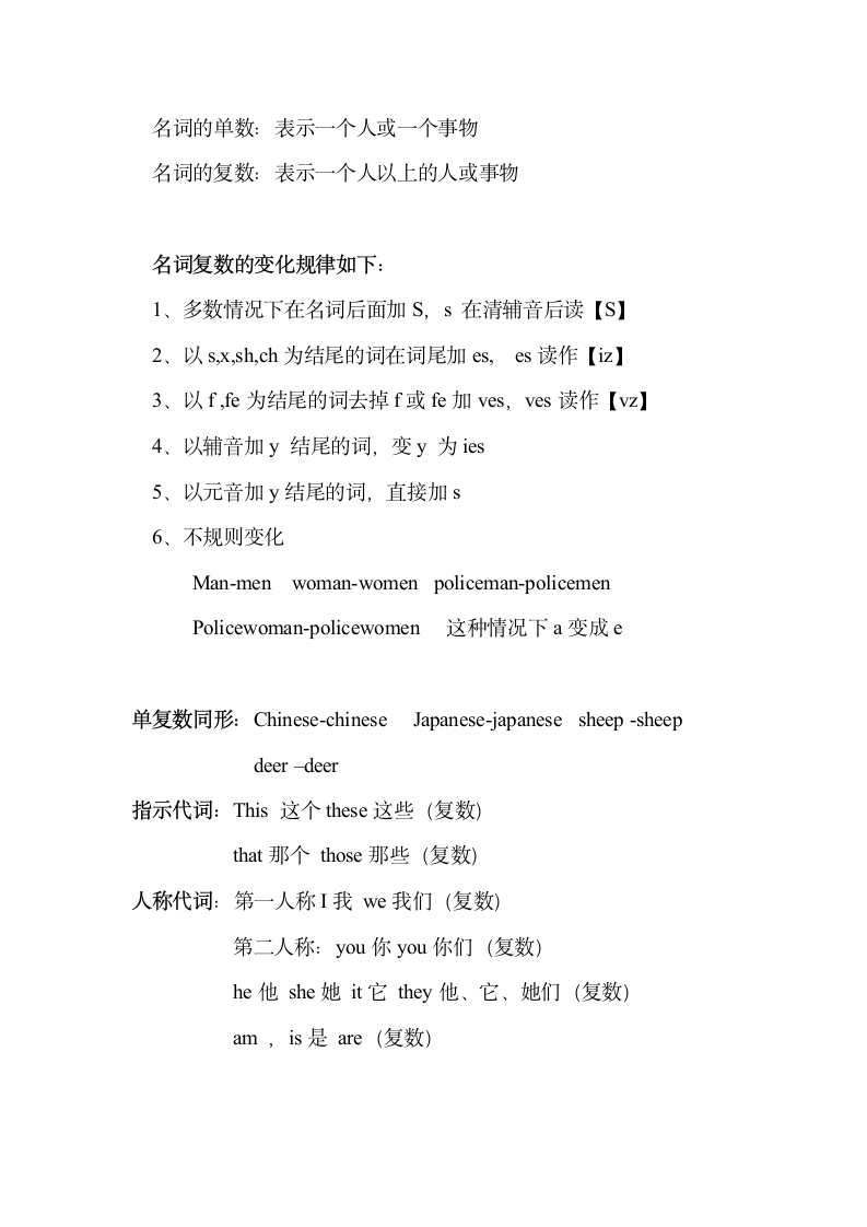 小学四年级英语语法汇总.docx第4页