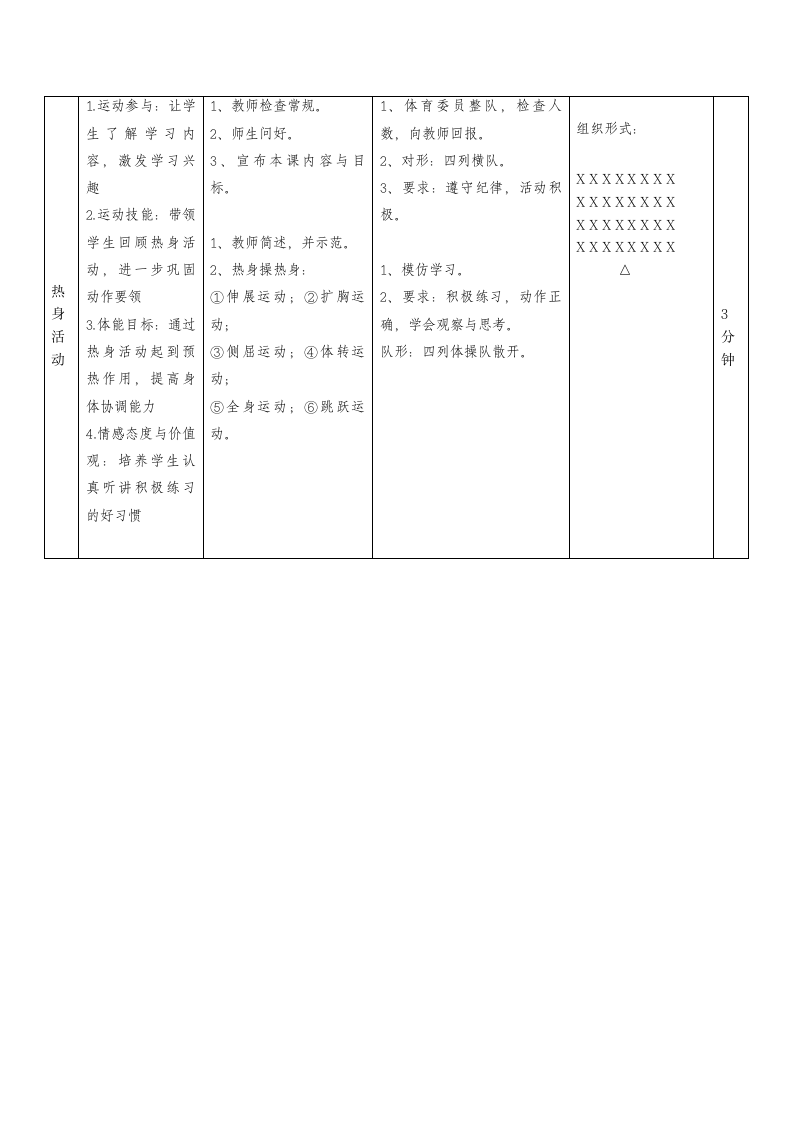 水平一：田径-投掷垒球及小游戏（教案）体育二年级上册（表格式）.doc第2页