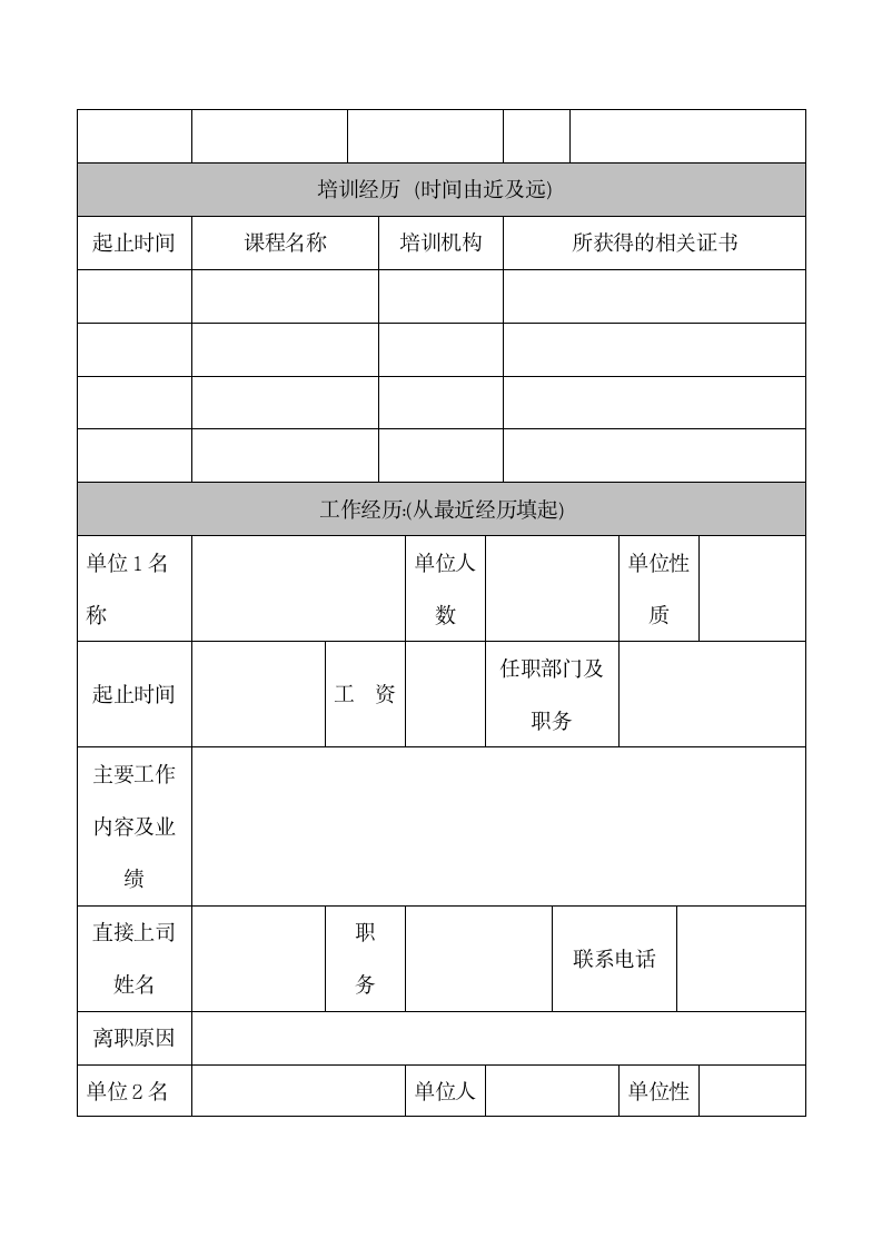 公司应聘人员登记表.docx第2页