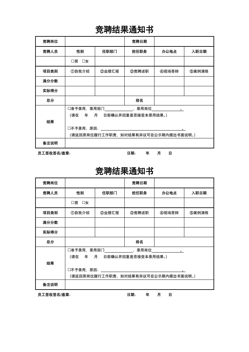 竞聘结果通知书.docx第1页