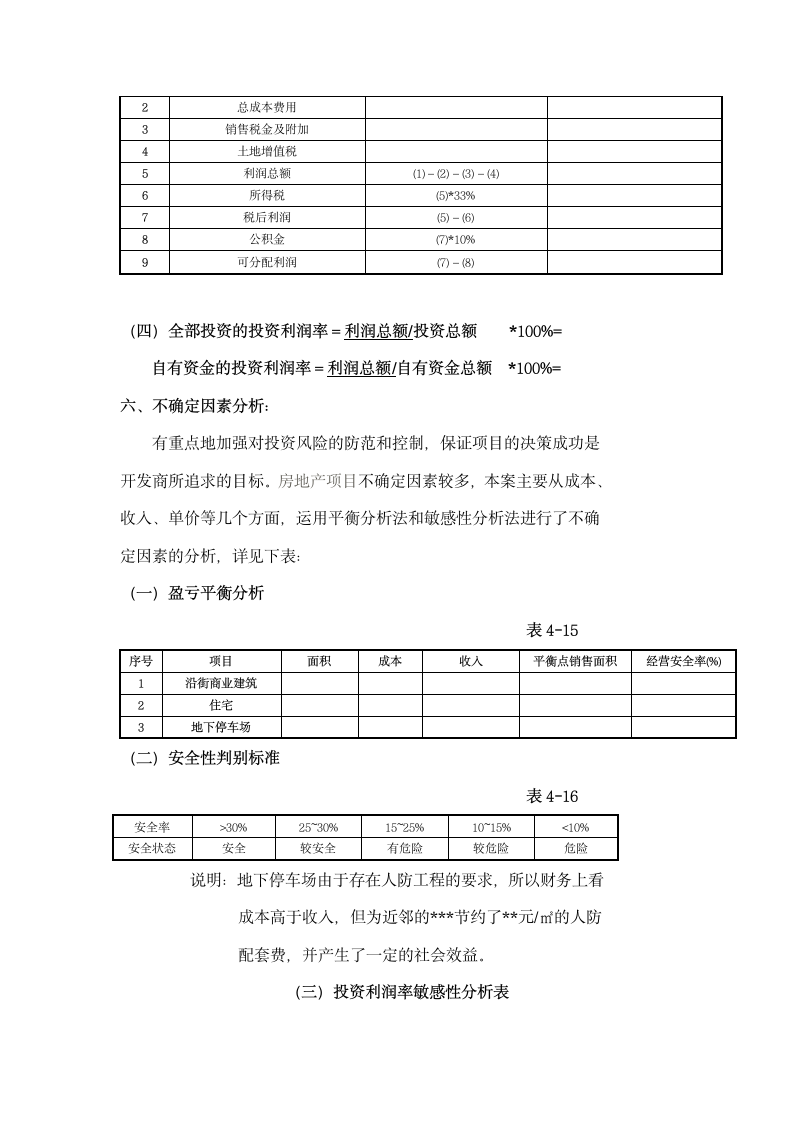 房地产项目投资分析报告.docx第7页