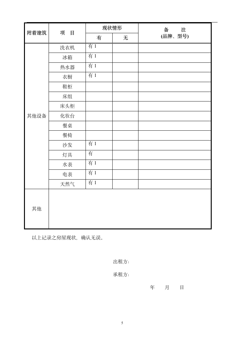 房屋租赁居间合同.docx第5页