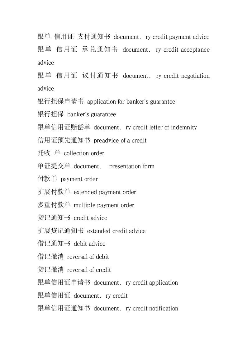 外贸单证常用英语词汇200句.docx第6页