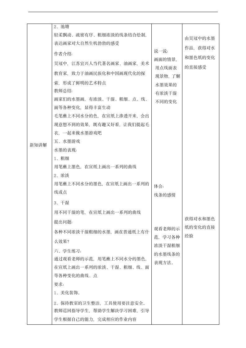 小学美术岭南版三年级上册《第三单元6.有趣的水墨游戏》教案.docx第3页