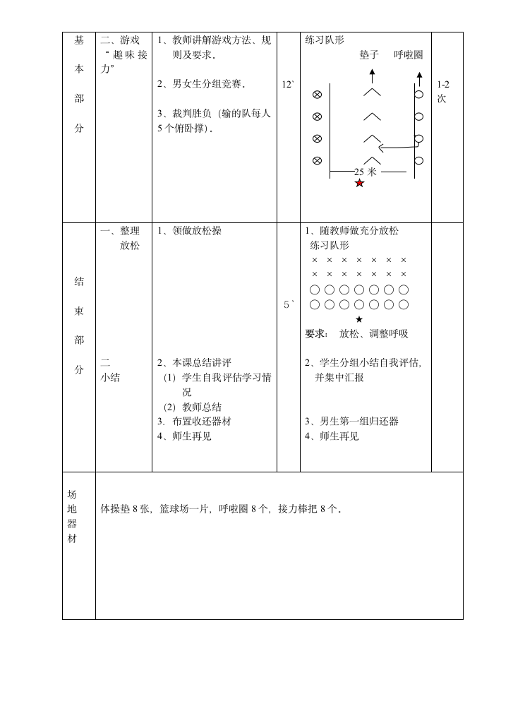 《蹲踞式跳远与游戏》教学设计-人教版体育与健康（水平四）七年级全一册.doc第4页