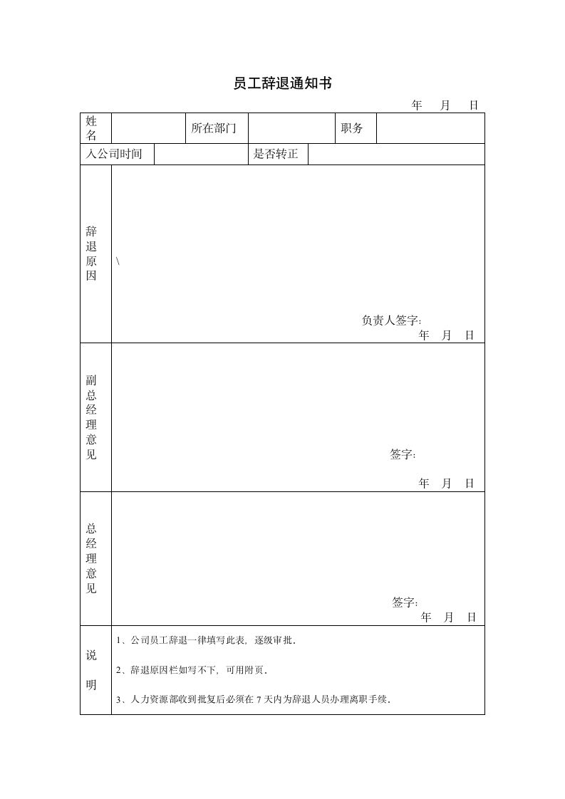 员工辞退通知书.docx第1页