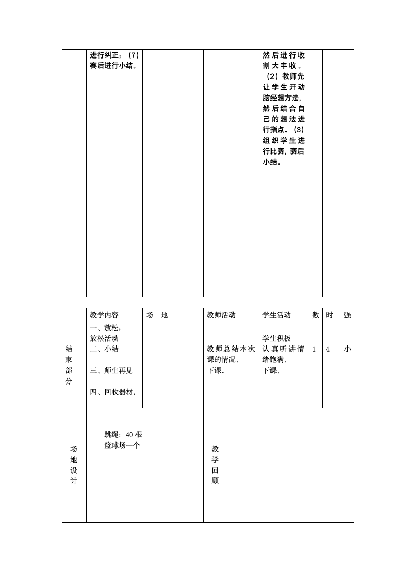 体育与健康 四年级-跳绳教案.doc第4页