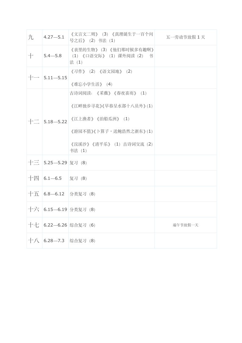 部编版语文六年级下册教学计划.doc第2页