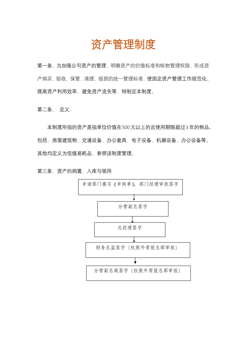 公司财务-资产管理制度.docx