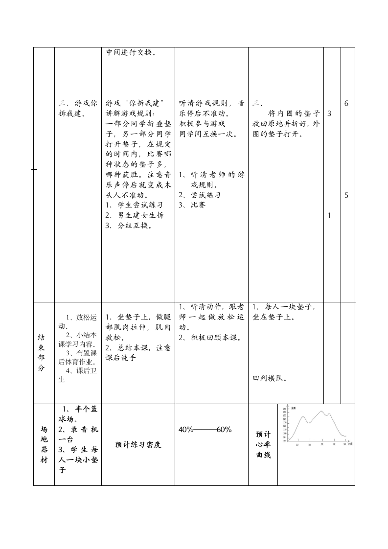 《体育与健康》（水平二）三年级上册-人教版《跳跃：立定跳远与游戏》（教案）（表格式）.doc第3页