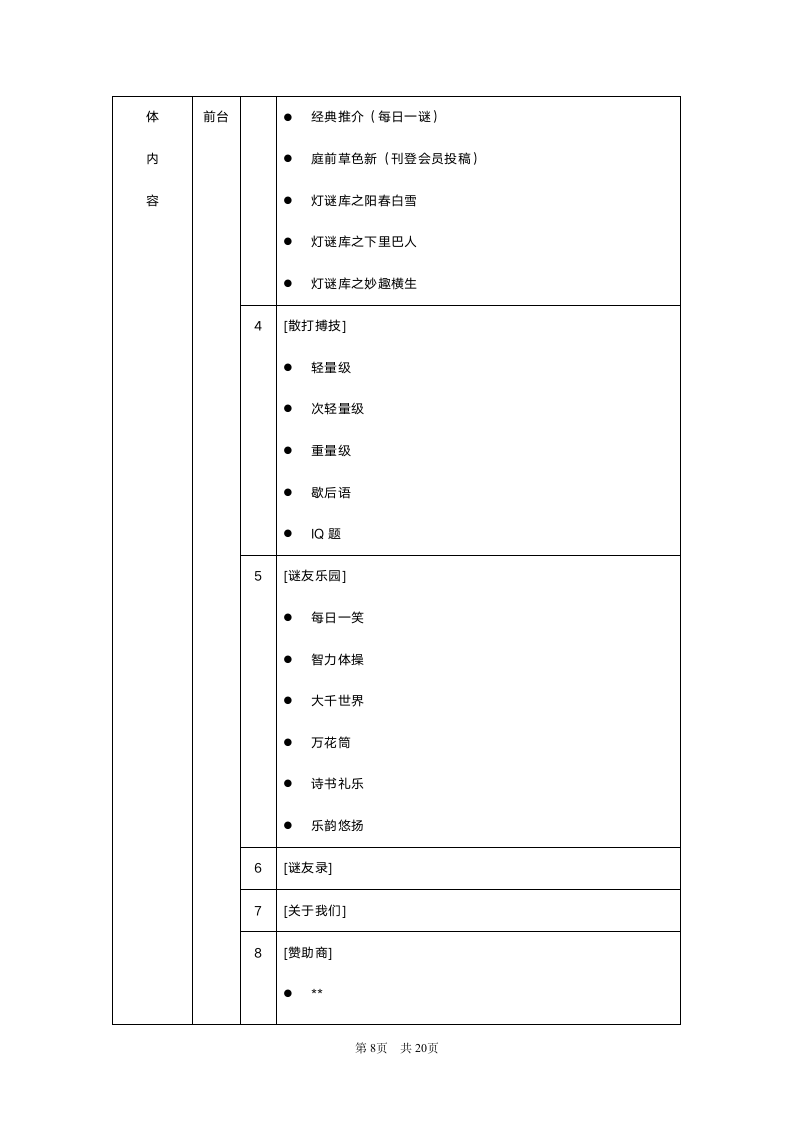 XX网站项目规划书.doc第8页