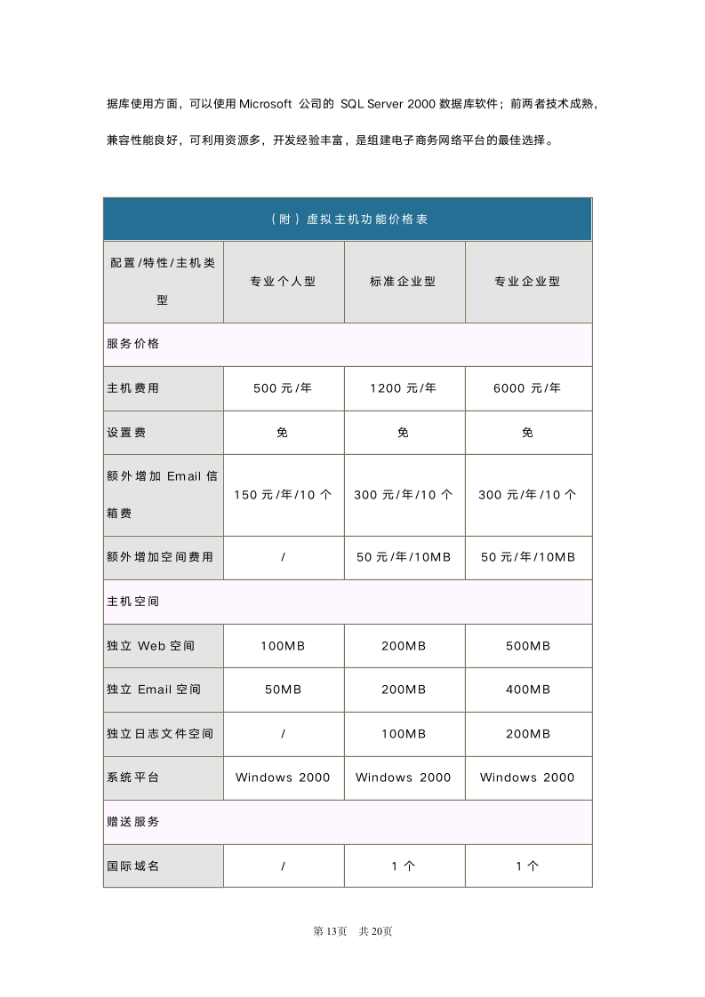 XX网站项目规划书.doc第13页