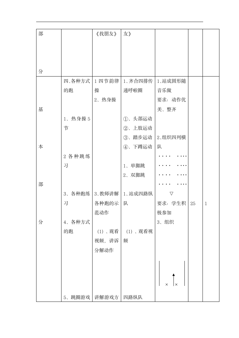 一年级体育各种方式的跑 教案  全国通用.doc第3页