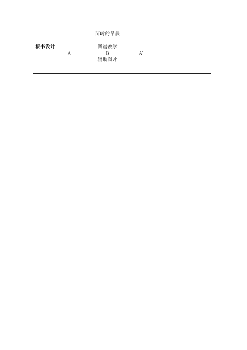 人教版四年级音乐下册（简谱）第二单元《苗岭的早晨》教学设计.doc第3页