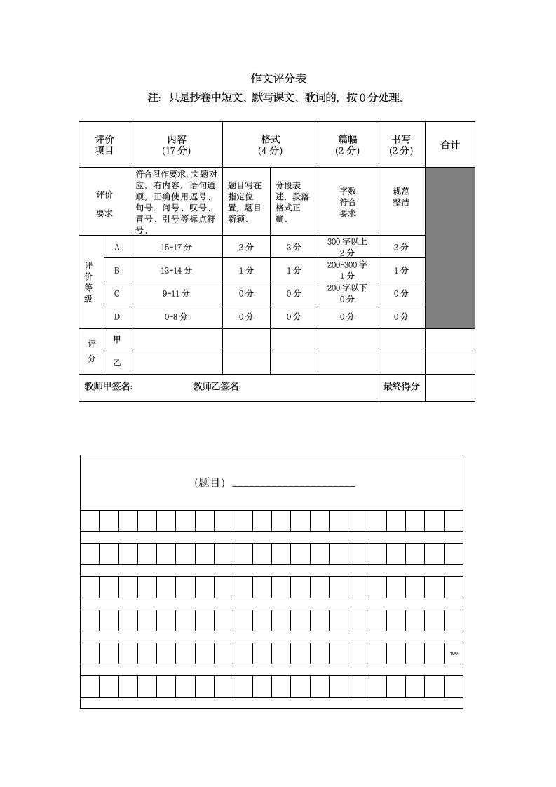 部编版2020--2021学年四年级语文下册期中测试卷  （含答案）.doc第7页