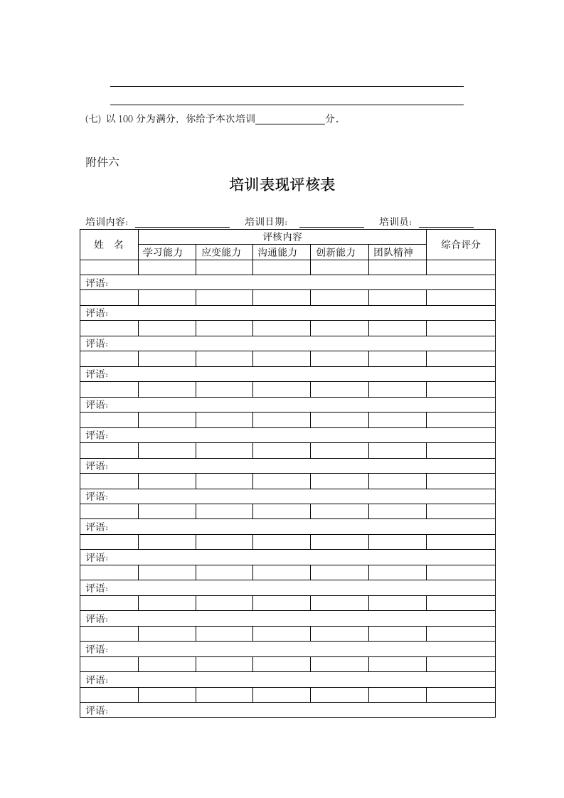 XX汽车公司员工培训管理制度.doc第13页