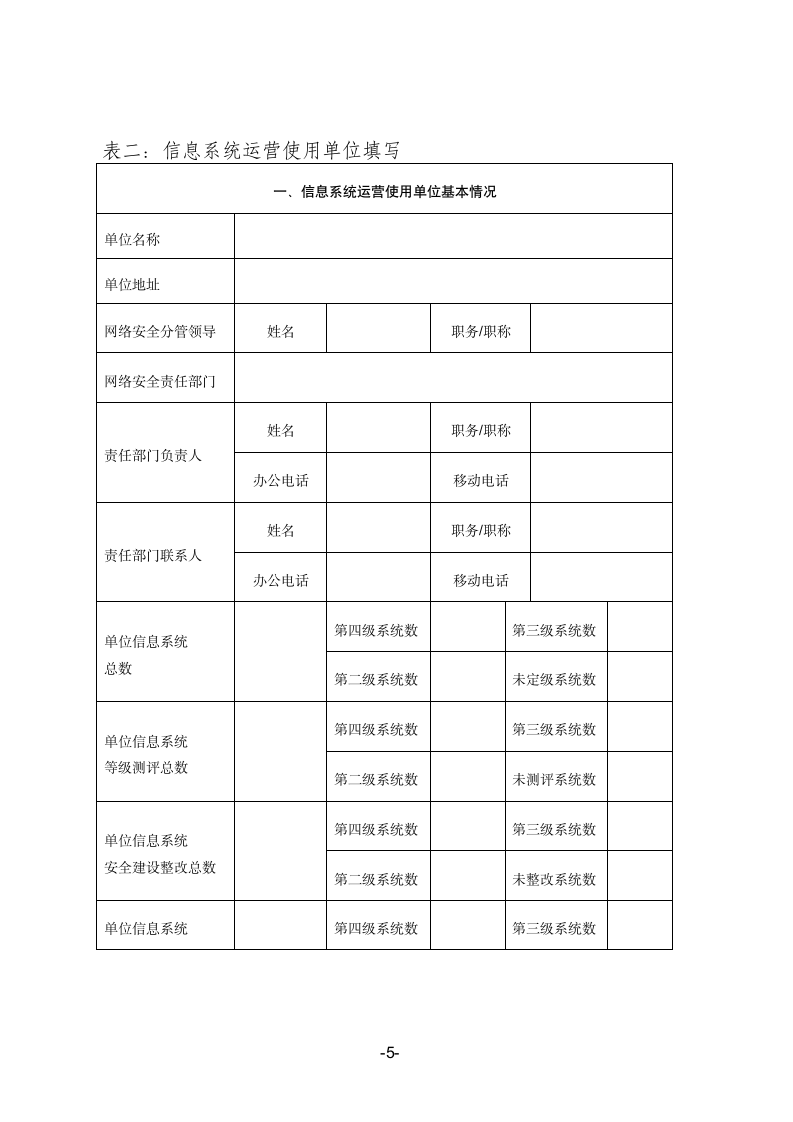 2019年公安机关网络安全执法检查自查表.doc第5页