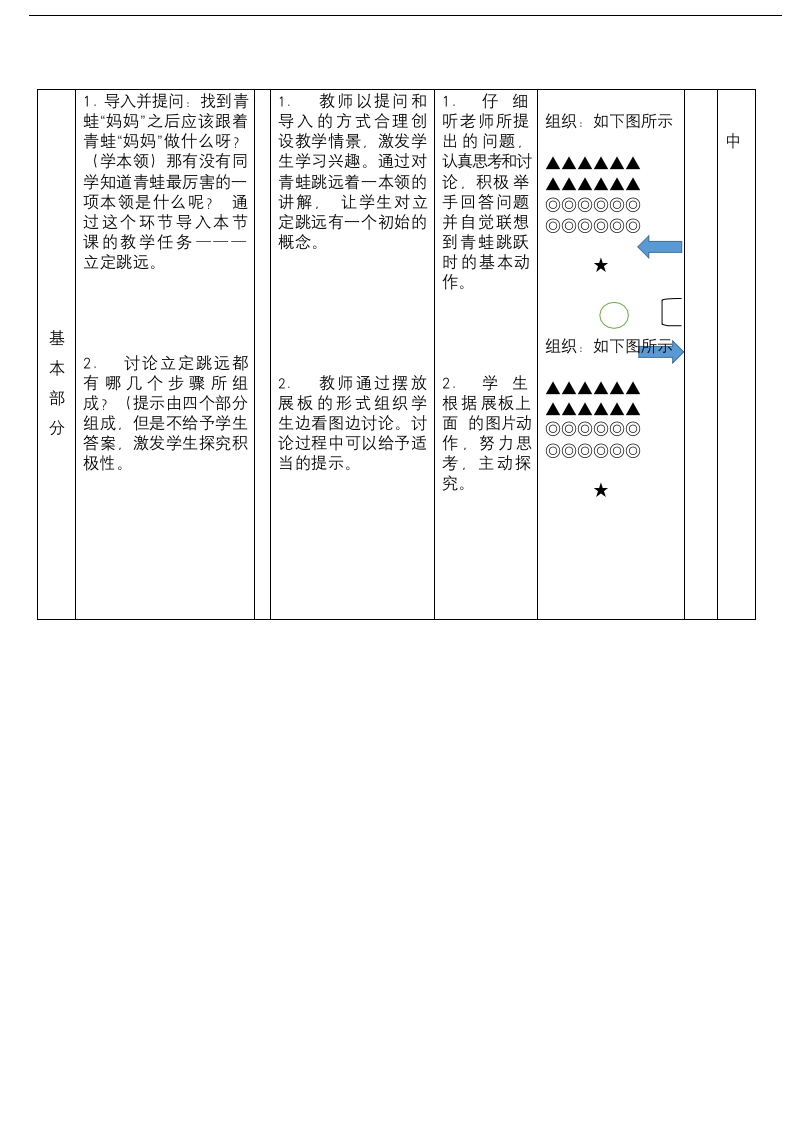 立定跳远（教案）- 体育二年级下册.doc第8页