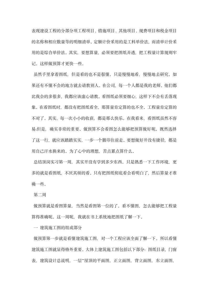 建筑工程管理顶岗实习周记.docx第2页