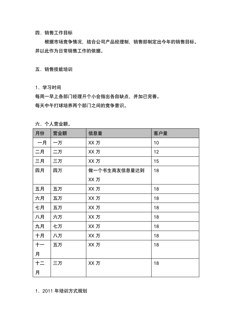 市场营销部部门经理工作计划.docx第4页