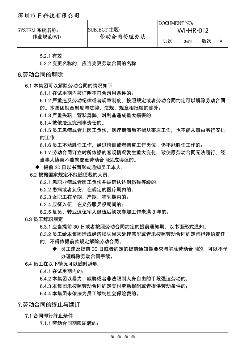 劳动合同管理办法.doc第4页