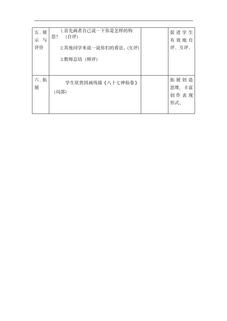 小学美术人美版六年级上册《4.线描中的黑白对比》教案.docx第3页