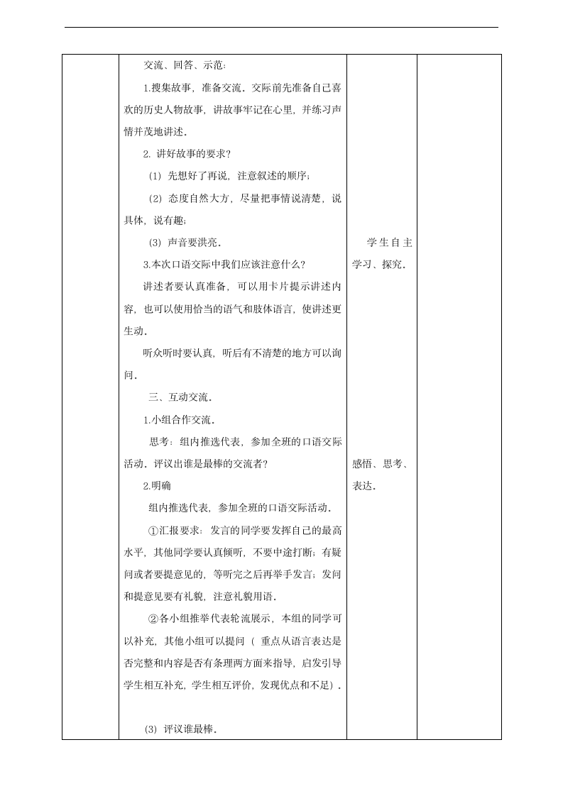 小学语文人教部编版四年级上册《第8单元口语交际讲历史人物故事》教材教案.docx第3页