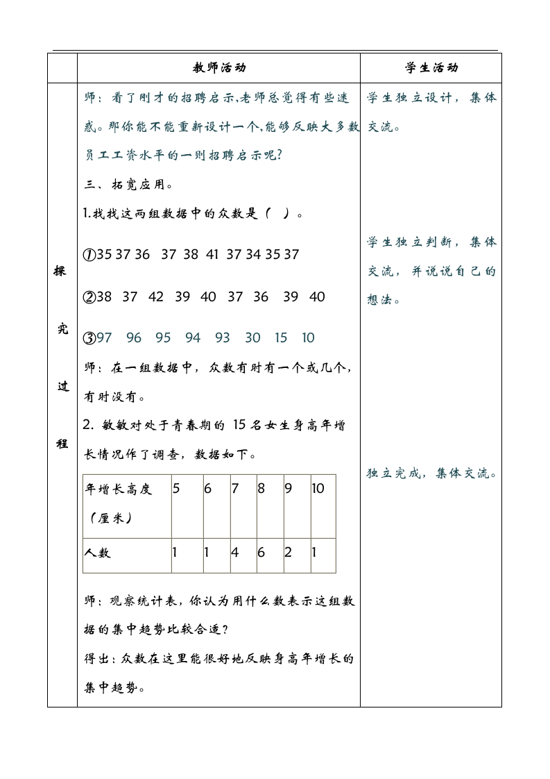 青岛版六年级上册数学第六单元教案.doc第3页