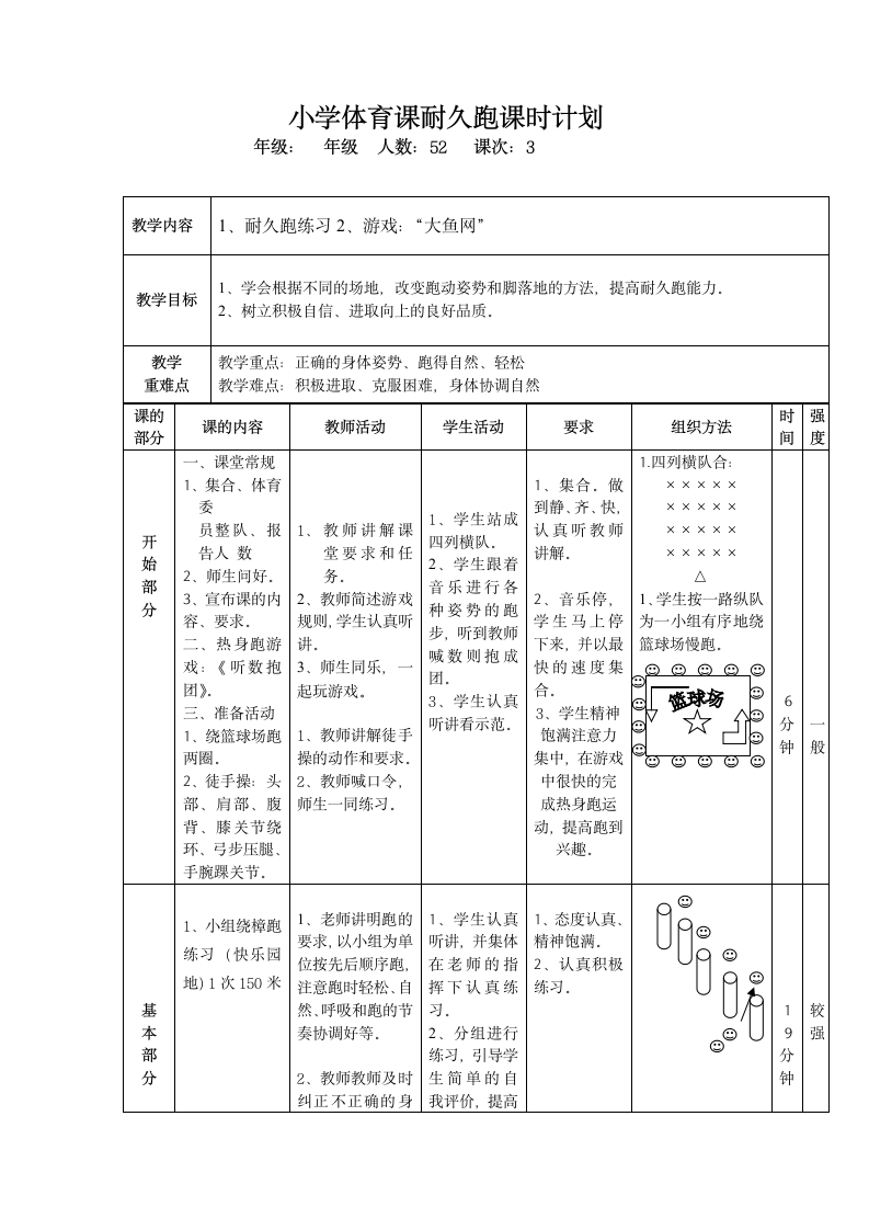 六年级体育教案-耐久跑通用版.doc第1页