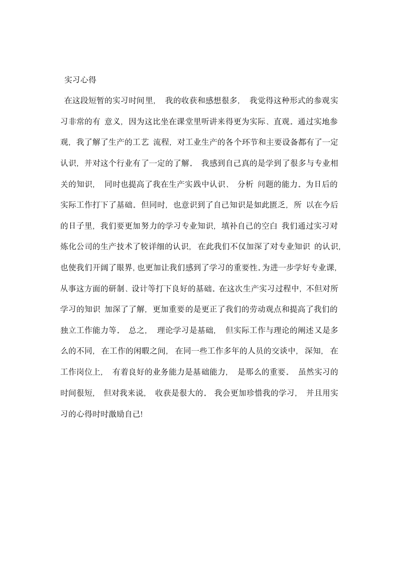 化工厂认识实习报告.docx第13页