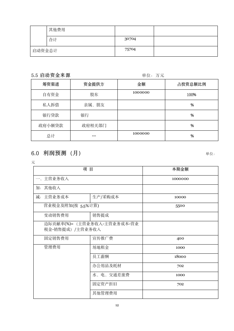 商业计划书糖水生产.doc第12页