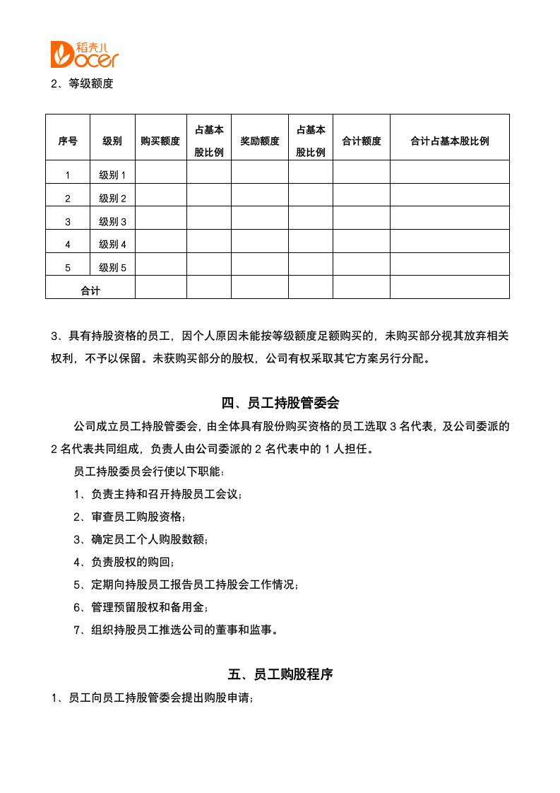 员工持股方案策划书.docx第4页