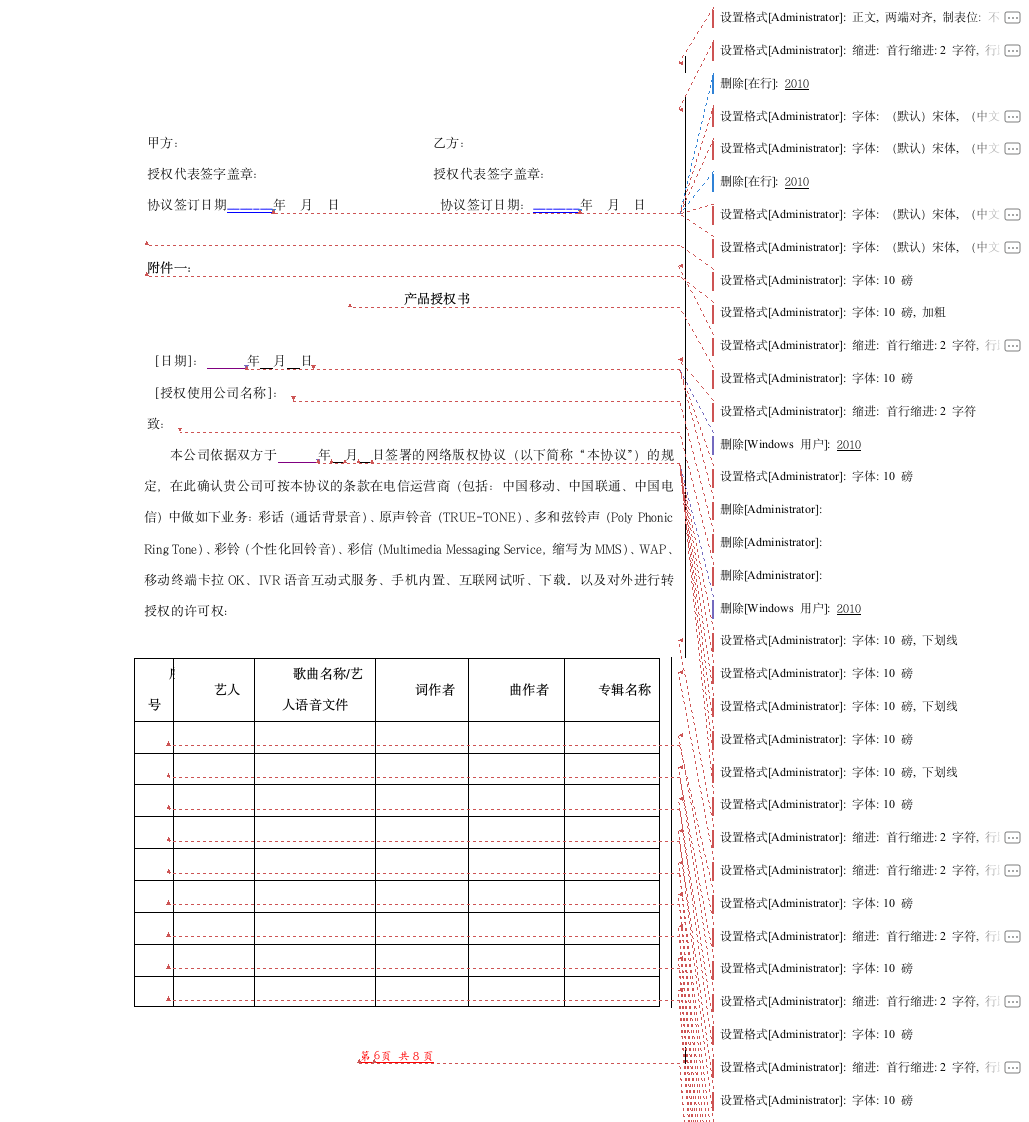 歌曲网络版权合作协议.doc第6页